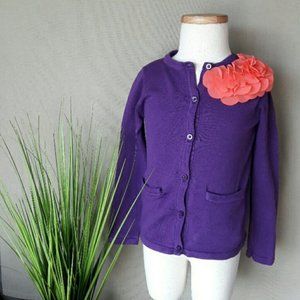 Ruffle Blossom Cardigan